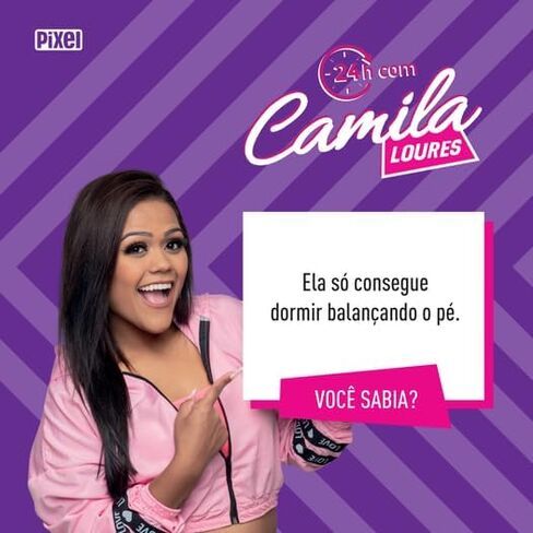 24H COM CAMILA LOORES (EM Portugues do Brasil) in Saudi Arabia