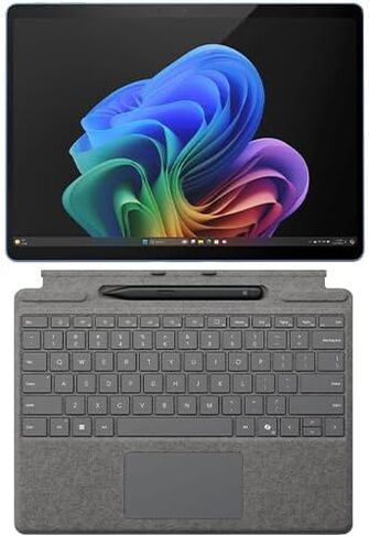 Microsoft Surface Pro Copilot+ PC Touchscreen 13" LCD Snapdragon X Plus Processor 16GB RAM 512GB SSD (11th Edition) Dune + Pro Keyboard (Keyboard with Pen, Sapphire) in Saudi Arabia