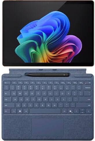 Microsoft Surface Pro Copilot+ PC Touchscreen 13" LCD Snapdragon X Plus Processor 16GB RAM 512GB SSD (11th Edition) Dune + Pro Keyboard (Keyboard with Pen, Sapphire) in Saudi Arabia