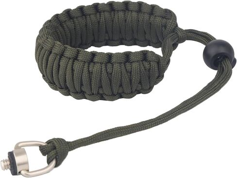 Rigdance Adjustable Camera Wrist Strap Lanyard with 1/4-20 Screw for Insta 360 X3, X2, for DJI Pocket 3, Universal Hand Strap for Selfie Sticks, Action Cameras, DSLR Cameras (Black) in Saudi Arabia