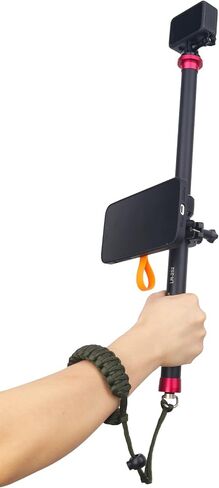 Rigdance Adjustable Camera Wrist Strap Lanyard with 1/4-20 Screw for Insta 360 X3, X2, for DJI Pocket 3, Universal Hand Strap for Selfie Sticks, Action Cameras, DSLR Cameras (Black) in Saudi Arabia