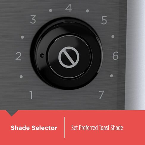 محمصة Black & Decker 2-slice مع وظائف الضغط على الفتحة الواسعة الإضافية ، محدد الظل ودرج فتات الأرجوحة ، الفولاذ الأسود/المقاوم للصدأ in Saudi Arabia