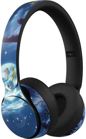 Skinit Skinit Audio Audio Skin متوافق مع Beats Solo Pro - ديزني بيتر بان ويندي المرخصة رسميًا والأولاد لتصميم نيفرلاند in Kuwait