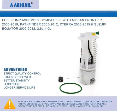 Fuel Pump E8855M Replacement for Compatible with Nissan Cube 2009 2010 2011 2012 2013 & Nissan Versa 2007-2012 1.6L 1.8L in Saudi Arabia