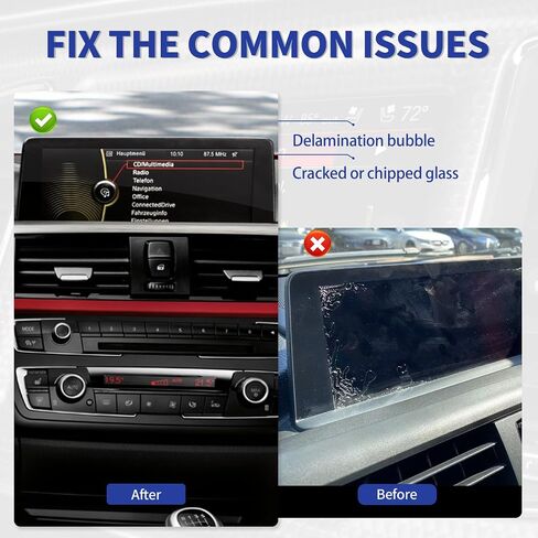 Esnavscren 8.8 في شاشة الزجاج شاشة عرض لوحة عرض للاستبدال لـ BMW L7 CID High 3 Series F30 F32 F32 F33 F34 in Kuwait
