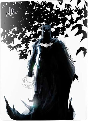 ألعاب Skinit Scenit Gaming متوفرة مع حزمة PS5 - DC Comics Comics Batman Holding Batarang Art Design in Kuwait