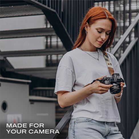حزام رقبة كاميرا Coiro مع تصميم نمط، حزام كاميرا DSLR ناعم ومريح - حزام كاميرا من النايلون قابل للتعديل وحزام كتف وحزام عالمي للرقبة، هدية رائعة للمصور in Kuwait