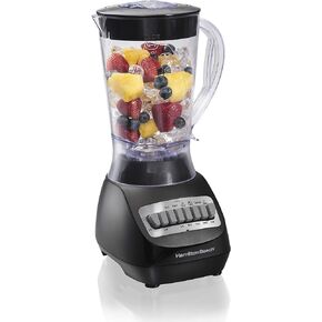 Hamilton Beach 56 Ounce 650W 10 Speed & Pulse Countertop Smoothie Blender, Black