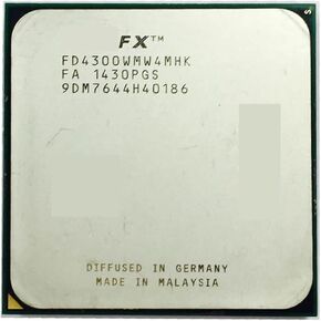 FX-Series FX-4300 FX 4300 3.8 GHz Quad-Core CPU Processor FD4300WMW4MHK Socket AM3+