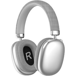 Wireless Over Ear Headphones,Noise Canceling Bluetooth Headphones with Microphone 48H Playtime HiFi Stereo Lightweight Soft Earpads Headset Deep Bass Android iOS Compatibility for Home Travel Office