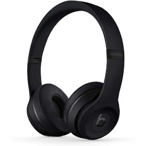 Beats Solo3 Wireless On-Ear Headphones - Apple W1 Headphone Chip, Class 1 Bluetooth, 40 Hours of Listening Time - Matte Black (Previous Model)