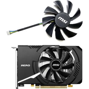 Graphics Card Fan Cooling Fan Replacement Part Fit for MSIRTX4060 8GB AERO ITX OC