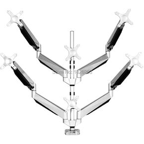 حركة كاملة الذراع LCD LED TV Mount 10 "-24" حامل جبل جبل غاز الذراع الذراع مع USB ومنافذ الصوت