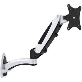 Aluminum Gas Spring 360 Degree Full Motion 15"-27" LCD Monitor Holder TV Wall Mount Bracket Arm Height Adjustable