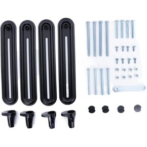 VESA Adapter Kit for Mounting TV & PC Monitor Screens 13" – 27" Without Rear Fixing Holes Loading Weight 10kg