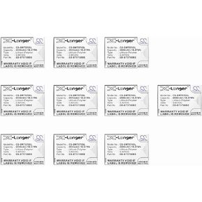 (10 حزمة) بطارية XSP لعلامة تبويب Samsung Galaxy نشطة 3 Galaxy Tab نشطة 3 8.0 علامة تبويب Galaxy نشطة 3 8.0 2020 SM-T570 SM-T575 SM-T575N (4900mAh)