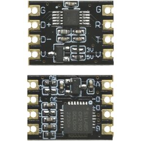 Cp2102/Ch340 Module USaB to Serial Port Uart Module Brush Machine Download Bonding Wire Patch Type Sink Gold Plate