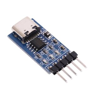 النوع-C USAB للمنفذ التسلسلي CH340N الوحدة CH340 DC 5V/3.3V ترقية MCU خط الفرشاة