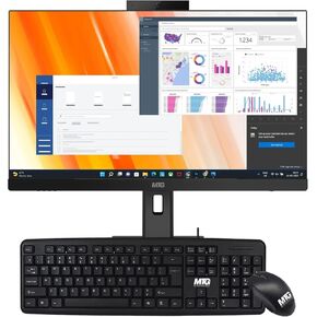 MTG Yama 24 inch, FHD Touchscreen (1920 x 1080) All in one PC, Intel Core i5 10th Gen 16GB RAM DDR4, 1TB NVME, Webcam, DVD RW, Wi-Fi – Bluetooth, Windows 11 Home