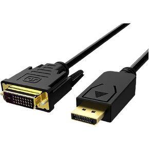 Plated pl-UG Converter DP to VGA/DVI D/HDMI Long Cable for TV Computer 4K 1080P HD Displayport Display Port Adapter(DP to VGA)