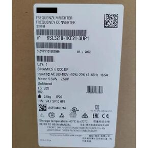 CungSu Expedited 6SL3210-1KE21-3UP1 New and Sealed in Box 6SL32101KE213UP1 1 Year Warranty
