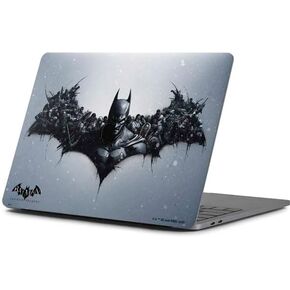 Skinit Decal Laptop Skin Compatible with MacBook Pro 15-inch (2016-17) - Officially Licensed Warner Bros Batman Arkham Logo Design