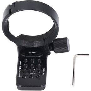 Lens Collar Tripod Mount Ring for FE 24 to 105 85mm 24mm 135mm Quick Release Lens Support Bracket Holder with for Arca Mount 1/4 3/8 Inch Screw Holes