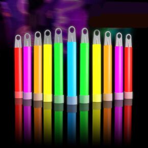 Glow Fever Glow Sticks 100pk Premium Glow In The Dark Light Up with Lanyards, For Party Supplies, Party Favors, Birthday, Halloween, Super Bright, Lasts Up to 12 hrs in Kuwait