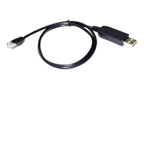 F1T-D2I FT232RL CHIP RS232 USB to RJ11 RJ12 6P4C Adapter Serial Communication Console Cable for CTC PLC to PC KABLE I/O 2880A 2880B(1.8m)