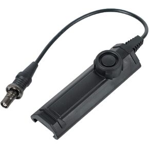 Remote Pressure Switch, Remote Dual Tailcap Tape Switch, Tactical Rifle Light Switch Assembly for M300 M600 M951 M952 Series Hunting Light