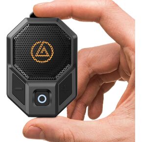 LOBKIN Wearable Bluetooth Speaker, Clip On Mini Portable Speakers,Wireless Bluetooth 5.4 Built-in Mic IPX5 Waterproof Compact Hands-Free Calls for Jobsite Work,Outdoor Activities