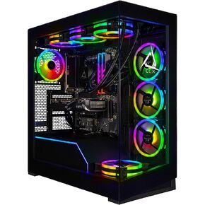 CLX Horus Gaming PC - Intel Core Ultra 9 285K 3.7GHz ، RTX 5090 ، 2TB NVME M.2 SSD ، 8TB HDD ، 96GB DDR5 RGB MEMIME