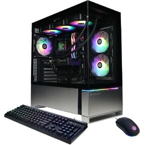 CyberPowerPC Gamer Supreme Gaming PC, AMD Ryzen 9 9950X3D 4.3GHz, GeForce RTX 5070 12GB, 64GB DDR5, 4TB PCIe 4.0 SSD, WiFi Ready & Windows 11 Home (SLCAI22000A2)