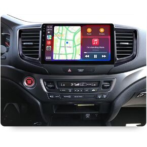 Car Radio Stereo for Honda Pilot 2016-2021, Biorunn Android 13 10.1 Inch Octa Core GPS Navigation Built-in Car-Play Android Auto IPS FM AM RDS SWC DSP, 4GB RAM 32GB ROM
