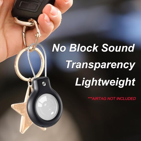 Air tag Holder for Apple Air tag Secure with Wire Cable, 4 Pack of IP68 Waterproof Air tag Keychain Holder for Key, Kid, Bag, Luggage, Pets Collar and More in Saudi Arabia