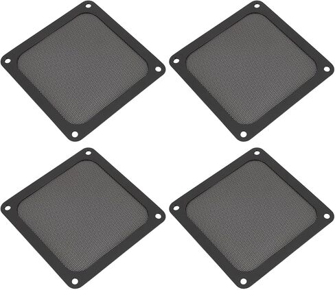 120 مم كمبيوتر مروحة مروحة مروحة الغبار الإطار المغناطيسي PVC COMPORTAL COWNER COWNER MESH MESH BARRINCS مع سهولة التثبيت ، لمروحة تنفيس الدجاج ، مثالية لمصدر طاقة حالة الكمبيوتر الشخصي ، فتحات التهوية المروحة in Kuwait