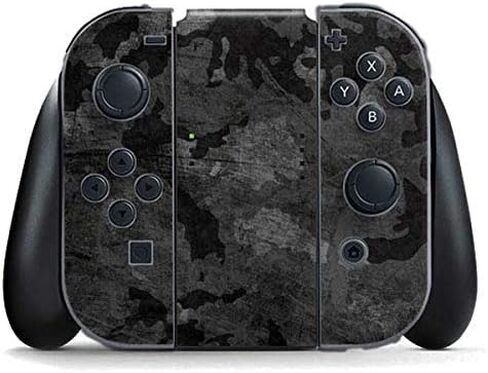 Skinit Decal Gaming Skin Compatible with Nintendo Switch (2017-2021) Joy-Con Controller - Red Street Camo Design in Saudi Arabia