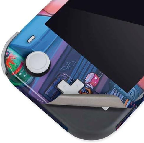 Skinit Decal Gaming Skin Compatible with Nintendo Switch Lite - Officially Licensed Pink Hair Anime Gamer Girl by Ivy Dolamore Design in Saudi Arabia