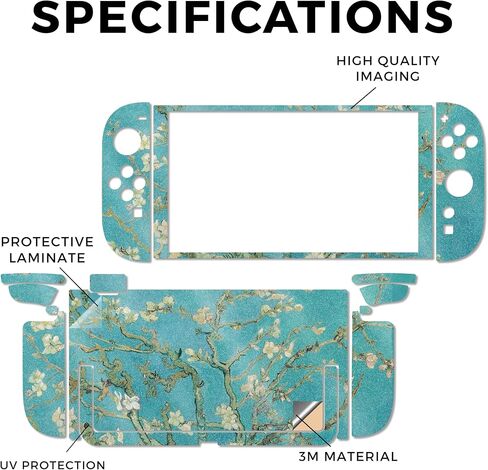 Glossy Glitter Gaming Skin متوافق مع Nintendo Switch 2 Kit Premium Kit - Time Lord Box - Premium 3M Vinyl Protction Wrap Cover - من السهل تطبيق | مصنوع في الولايات المتحدة الأمريكية من قبل Mayyskins in Saudi Arabia
