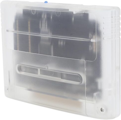 خرطوشة لعبة JTLB ، بطاقة ذاكرة بسعة 8 جيجابايت مع 3000 لعبة كلاسيكية لـ SNES ، SFC Gaming Console ، إصدار V1 ، حفظ أوتوماتيكي النسخ الاحتياطي (أبيض شفاف) in Kuwait