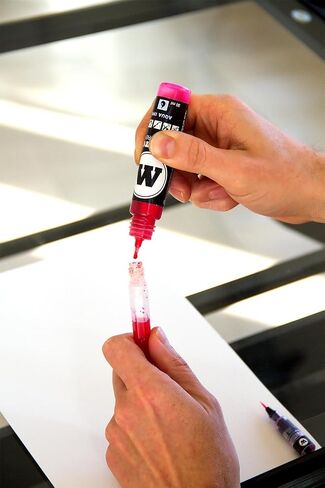 MOLOTOW Aqua Ink Empty Squeeze Pen 3-Pen Set, 1mm, 3mm, 4mm Tips, 1 Set (727.110) in Saudi Arabia