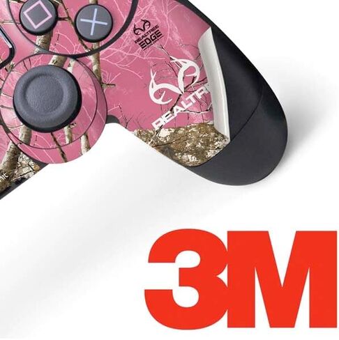 Skinit Decal Gaming Skin Compatible with PS4 Controller - Officially Licensed Realtree Edge Pink Camo Design in Saudi Arabia