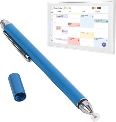 قلم متوافق مع تقويم المناور ، تغيير شاشة Smart Smart ، Canupdog Kaclendar Digital ، القلم السعوي Dualtip ، قلم سعصاء Tip Tip (Rose Red) in Saudi Arabia
