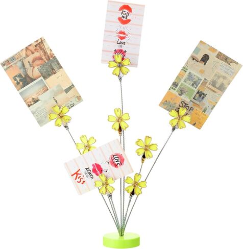 Photo Tree Holder Clip, 8 Branch Cherry Blossoms Family Tree Gift Card Holder Sakura Card Photo Clips Holder Desk Stand for Memo Paper Note Wedding Photo Display Office Decor in Kuwait