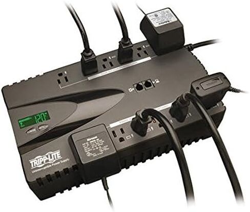 Tripp Lite Eco850lcdtaa 850va 425W UPS Eco Green Battery-Up LCD 120V USB RJ11 TAA in Saudi Arabia
