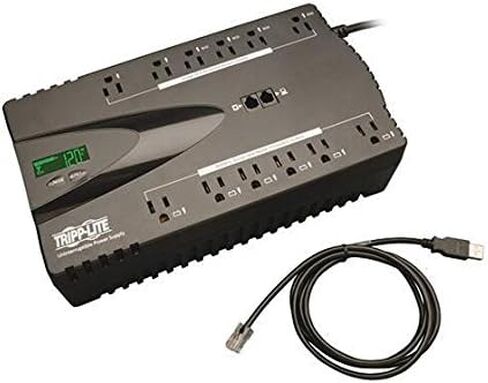 Tripp Lite Eco850lcdtaa 850va 425W UPS Eco Green Battery-Up LCD 120V USB RJ11 TAA in Saudi Arabia