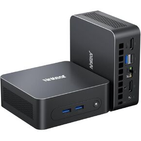 Mini PC intel n100 (حتى 3.6 جيجا هرتز) ، 16 جيجابايت DDR4 RAM 512GB M.2 SSD ، 4K UHD DISHT DISTRION HDMI/TYPE C/VESA ، WIFI ، BT ، GIGABIT ETHERNET ، كمبيوتر سطح المكتب المصغرة للمنزل والأعمال