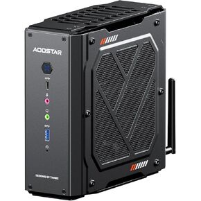 GODZ Mini PC Ryzen 7 7435HS+ Radeon RX 6600LE, 32GB RAM 1TB SSD Gaming Mini PC Computers, with 4K HDMI/DP/Dual 2.5G LAN/ BT5.2/WIFl 6