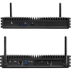Intel BKCMCR1ABB NUC Industrial Computer Rugged Chassis Element Dual LAN Fanless Mini PC Intel Core i5-8365U Processor, vPro Function,8GB DDR3 RAM,256GB SSD