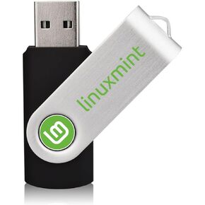 Linux Mint 22.1 Cinnamon OS | (أحدث إصدار) قابلة للتمهيد تثبيت USB Flash Thumb Drive | عظيم للعمل | الترفيه | المهام اليومية | نظام التشغيل | أحدث إصدار